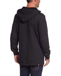 schwarzer Pullover mit einem Kapuze von Billabong