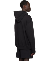 schwarzer Pullover mit einem Kapuze von adidas Originals
