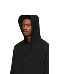 schwarzer Pullover mit einem Kapuze von Y-3