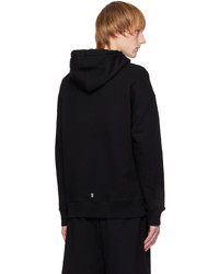 schwarzer Pullover mit einem Kapuze von Givenchy