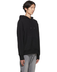 schwarzer Pullover mit einem Kapuze von rag & bone