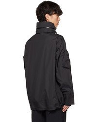 schwarzer Pullover mit einem Kapuze von CMF Outdoor Garment