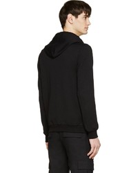 schwarzer Pullover mit einem Kapuze von Dolce & Gabbana