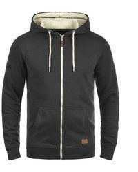 schwarzer Pullover mit einem Kapuze von BLEND