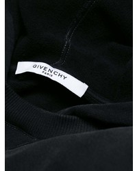 schwarzer Pullover mit einem Kapuze von Givenchy