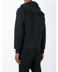 schwarzer Pullover mit einem Kapuze von Carhartt