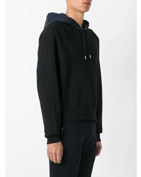 schwarzer Pullover mit einem Kapuze von Diesel Black Gold