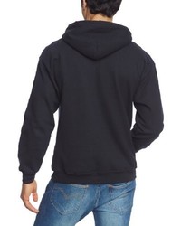 schwarzer Pullover mit einem Kapuze von Collector's Mine