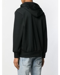 schwarzer Pullover mit einem Kapuze von Comme Des Garcons Play