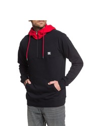 schwarzer Pullover mit einem Kapuze von DC Shoes