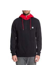 schwarzer Pullover mit einem Kapuze von DC Shoes