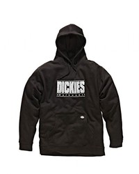 schwarzer Pullover mit einem Kapuze von Dickies