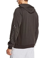 schwarzer Pullover mit einem Kapuze von Emerica