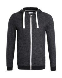 schwarzer Pullover mit einem Kapuze von Esprit