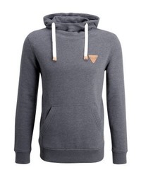 schwarzer Pullover mit einem Kapuze von Esprit