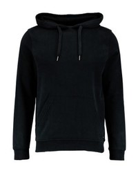 schwarzer Pullover mit einem Kapuze von Esprit