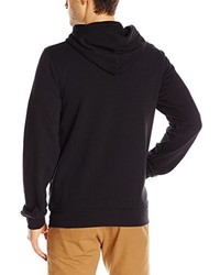 schwarzer Pullover mit einem Kapuze von Etnies