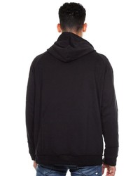 schwarzer Pullover mit einem Kapuze von EX-PENT