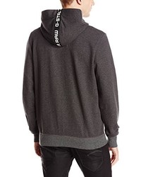 schwarzer Pullover mit einem Kapuze von G-Star RAW