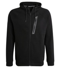 schwarzer Pullover mit einem Kapuze von Gap