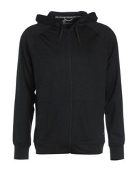 schwarzer Pullover mit einem Kapuze von Gap