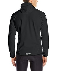 schwarzer Pullover mit einem Kapuze von Gore Bike Wear