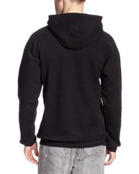 schwarzer Pullover mit einem Kapuze von Helly Hansen