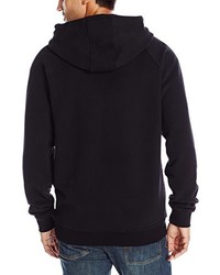 schwarzer Pullover mit einem Kapuze von Helly Hansen