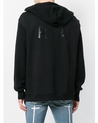 schwarzer Pullover mit einem Kapuze von RtA