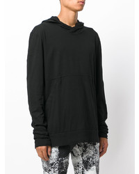 schwarzer Pullover mit einem Kapuze von Lost & Found Rooms