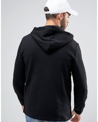 schwarzer Pullover mit einem Kapuze von Asos