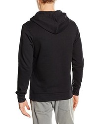 schwarzer Pullover mit einem Kapuze von Jack & Jones