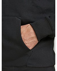 schwarzer Pullover mit einem Kapuze von Jack & Jones