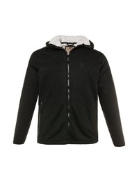 schwarzer Pullover mit einem Kapuze von JP1880