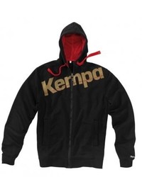 schwarzer Pullover mit einem Kapuze von Kempa