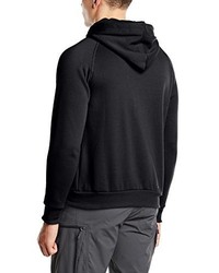 schwarzer Pullover mit einem Kapuze von Kooga