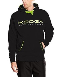 schwarzer Pullover mit einem Kapuze von Kooga