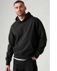 schwarzer Pullover mit einem Kapuze von Levi's