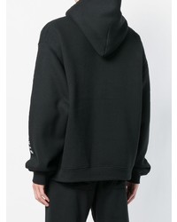 schwarzer Pullover mit einem Kapuze von Alexander Wang
