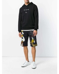 schwarzer Pullover mit einem Kapuze von Dolce & Gabbana