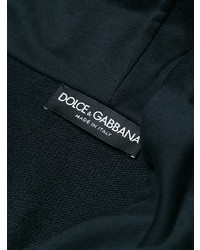 schwarzer Pullover mit einem Kapuze von Dolce & Gabbana