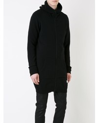 schwarzer Pullover mit einem Kapuze von Hl Heddie Lovu
