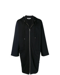 schwarzer Pullover mit einem Kapuze von McQ Alexander McQueen