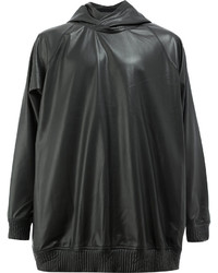 schwarzer Pullover mit einem Kapuze von Miharayasuhiro
