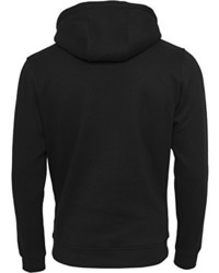 schwarzer Pullover mit einem Kapuze von Mister Tee