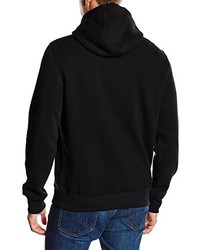 schwarzer Pullover mit einem Kapuze von New Era