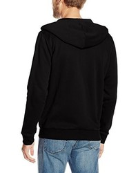 schwarzer Pullover mit einem Kapuze von New Look