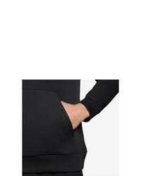 schwarzer Pullover mit einem Kapuze von Nike