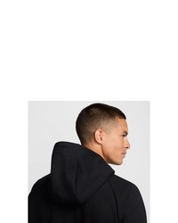 schwarzer Pullover mit einem Kapuze von Nike