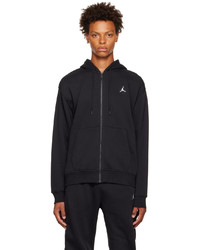 schwarzer Pullover mit einem Kapuze von NIKE JORDAN